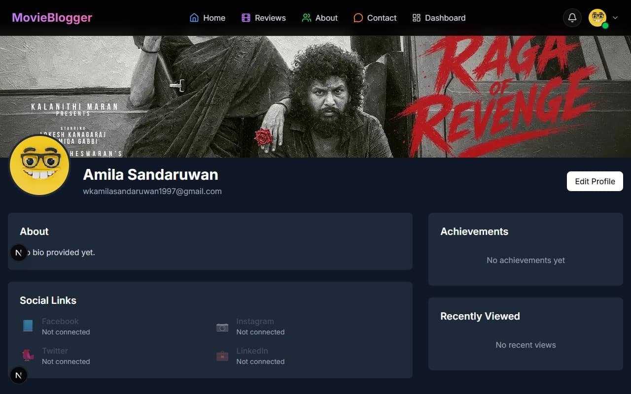 MovieBlogger - Main